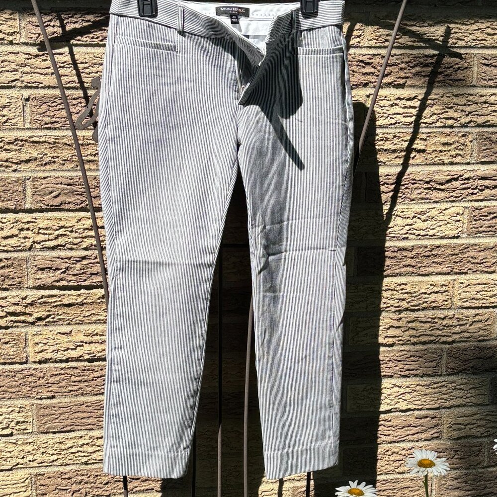 Banana Republic Sloan pants, 4 short/petite